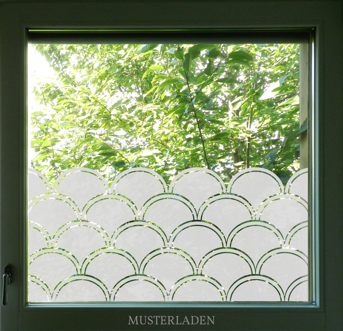 Fish Scale Privacy Film Bathroom Window Film Privacy Fish Etsy