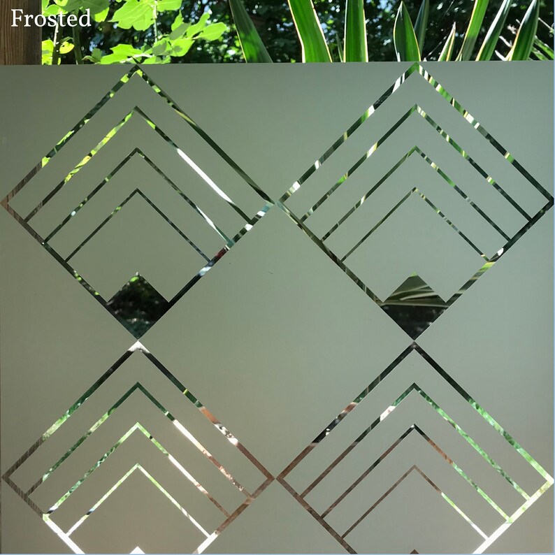 Sidelight Window Film for Glass Etched and Frosted Etsy