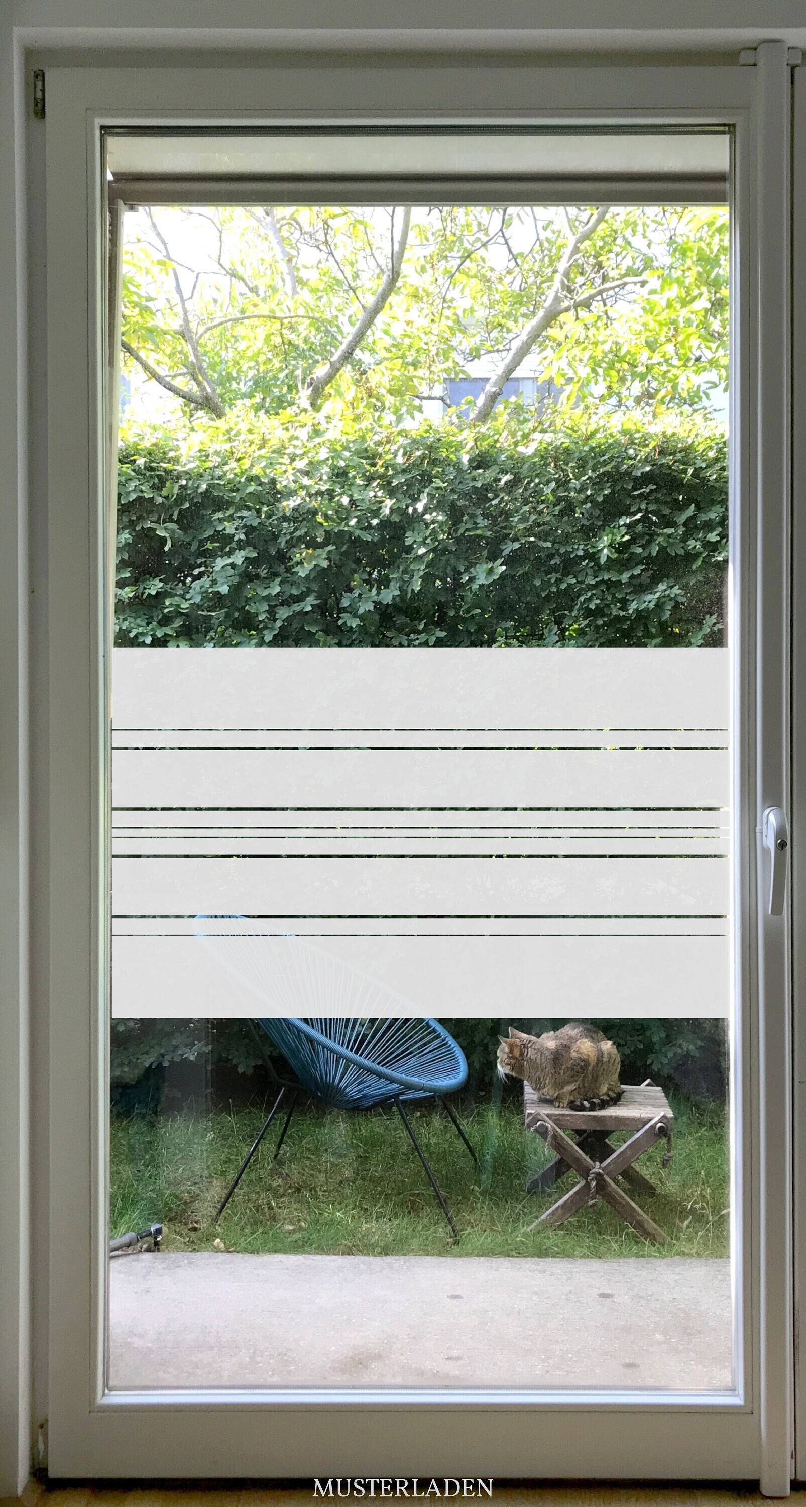 Fensterfolie Streifen, 60 cm hoch -  Schweiz