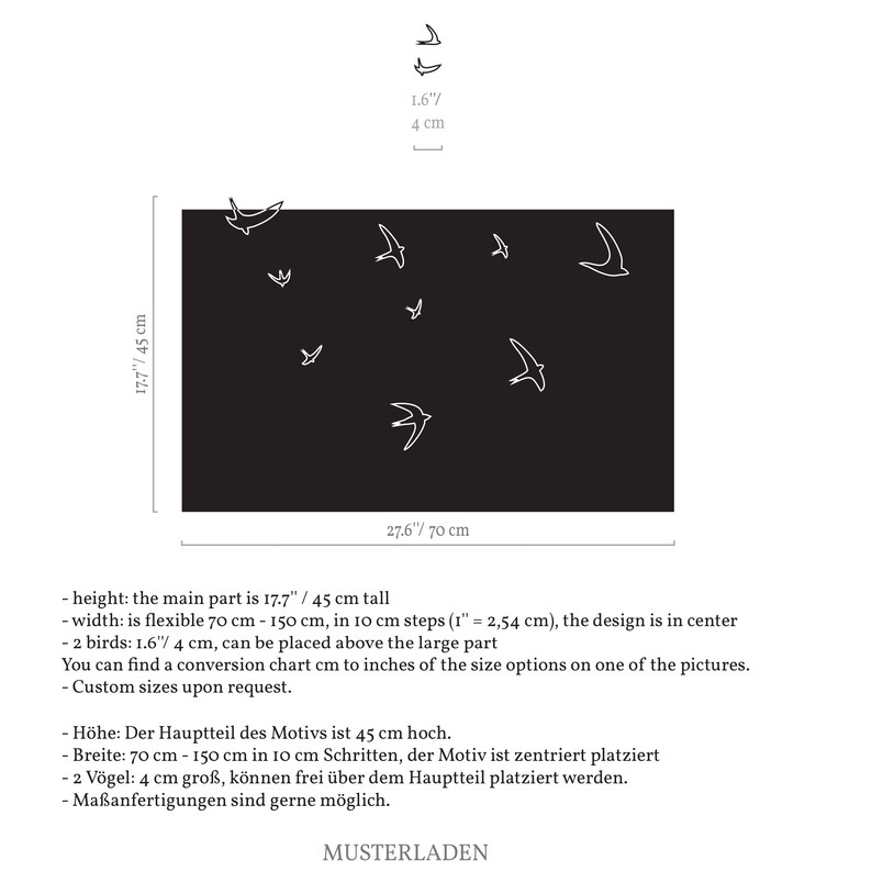 Window Film Bird Decorative Window Privacy Film Custom Etsy