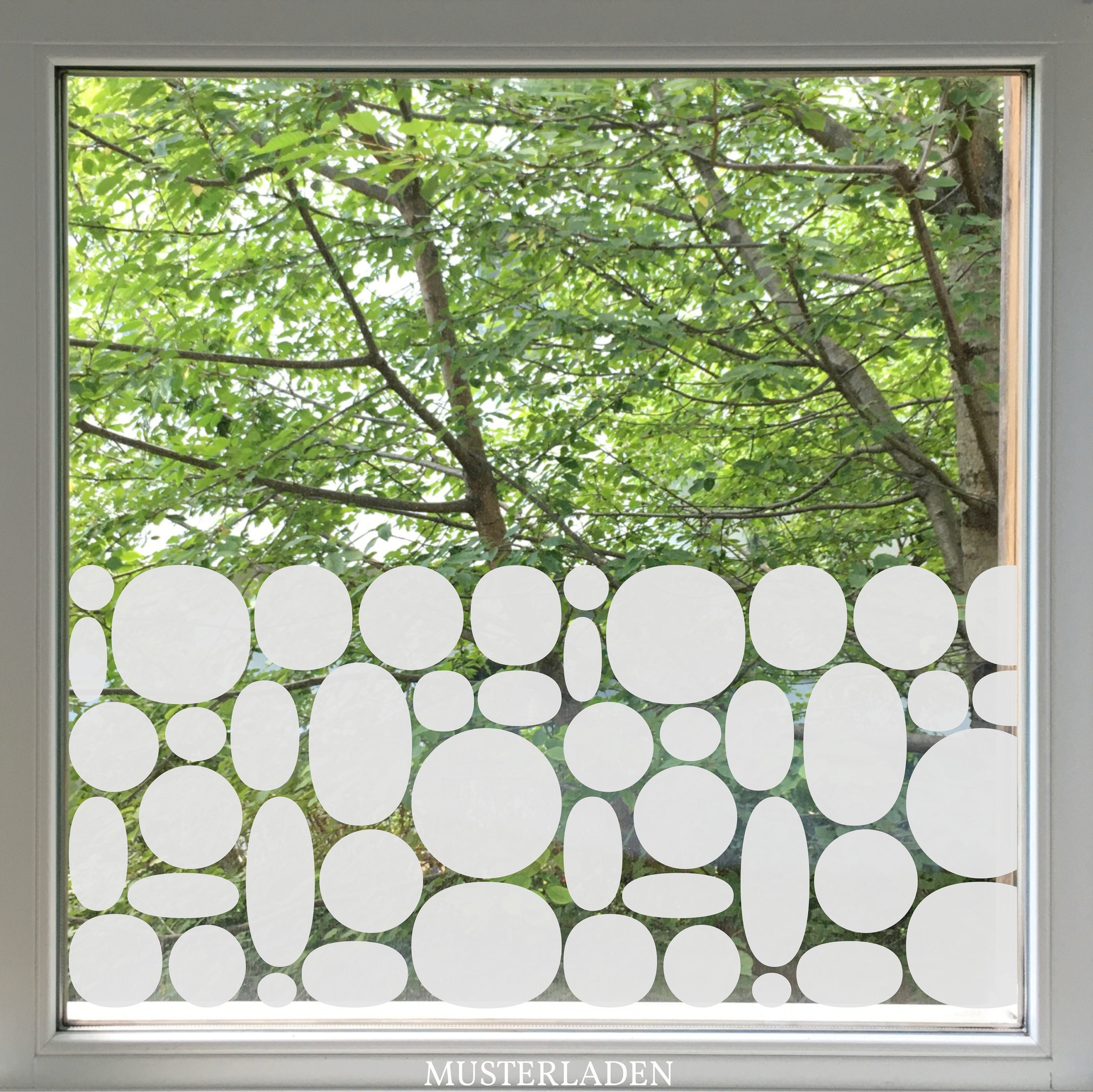 Simple Fix Fensterfolie 45 x 500 cm - Sichtschutzfolie Fenster