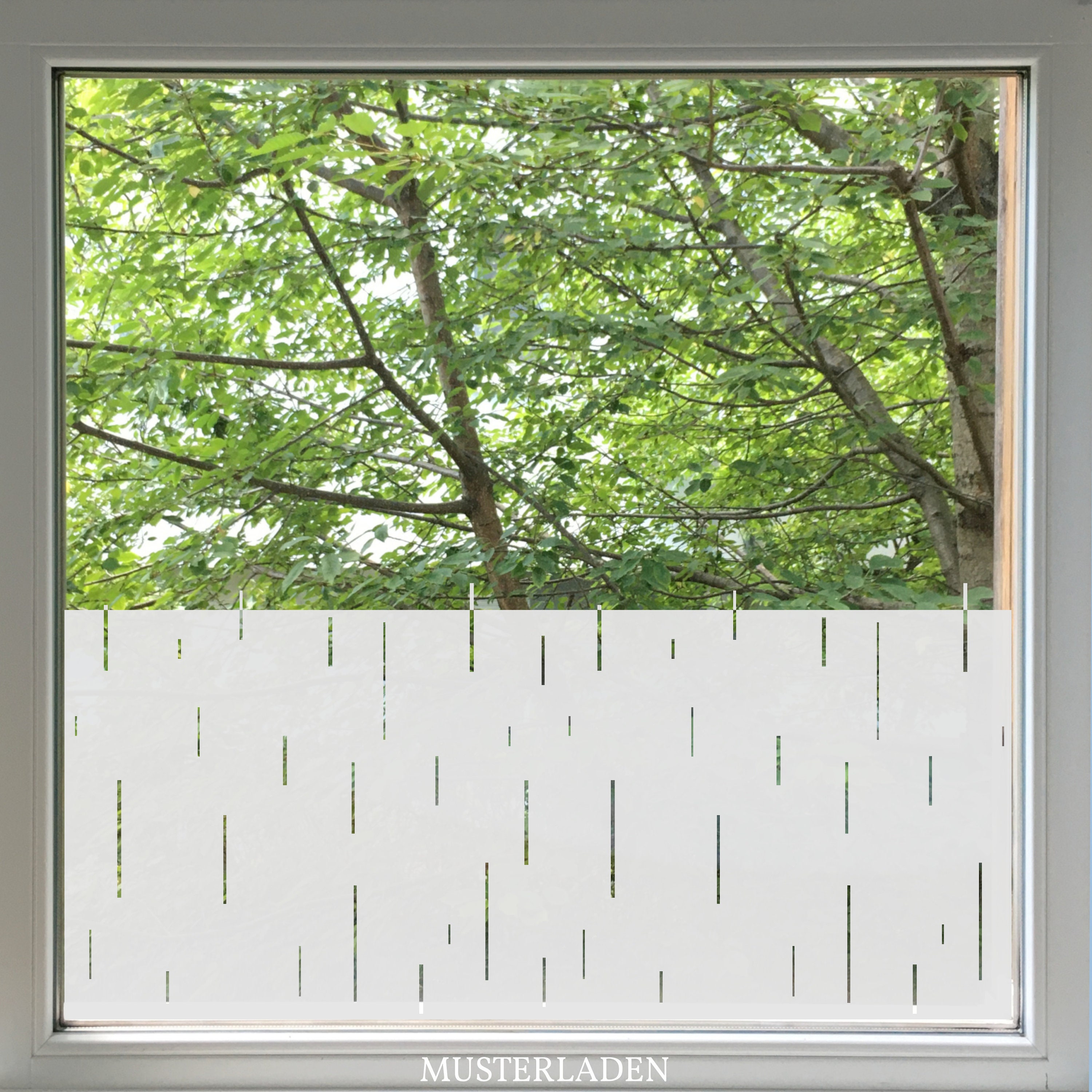 Sichtschutzfolie Für Fenster, 44 Cm Hoch 