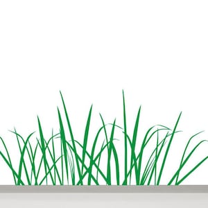 Grass Wall Decal, Nursery Wall Decor