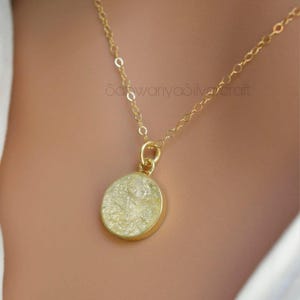 Sterling Silver TOP GRADE Libyan Desert Glass Pendant | Raw LDG Silver Pendant | Gold Tektite|Raw Libyan Desert Glass| Libyan Desert Crystal