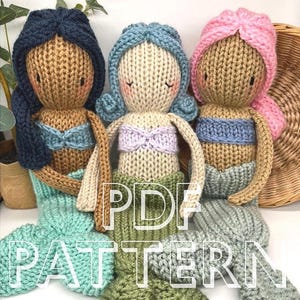 Mermaid - Knitting Machine Pattern PDF download for Addi Sentro
