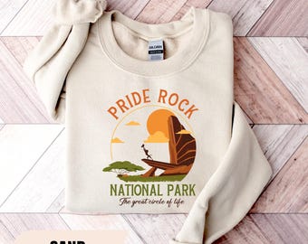 Sudadera de Disney El Rey León, suéter del Parque Nacional Pride Rock, camiseta familiar a juego de Disneyland, Animal Kingdom, camiseta de Simba Hakuna Matata