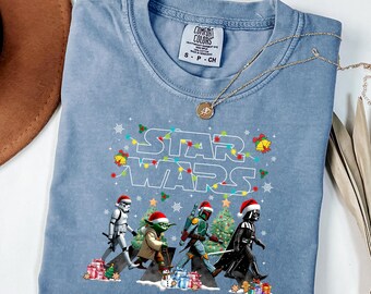 Disney Star Wars Christmas Shirt, Darth Vader Christmas T-Shirt, Galaxy Wars Christmas Tee, Disney Christmas Shirt, Star Wars Fan Gift