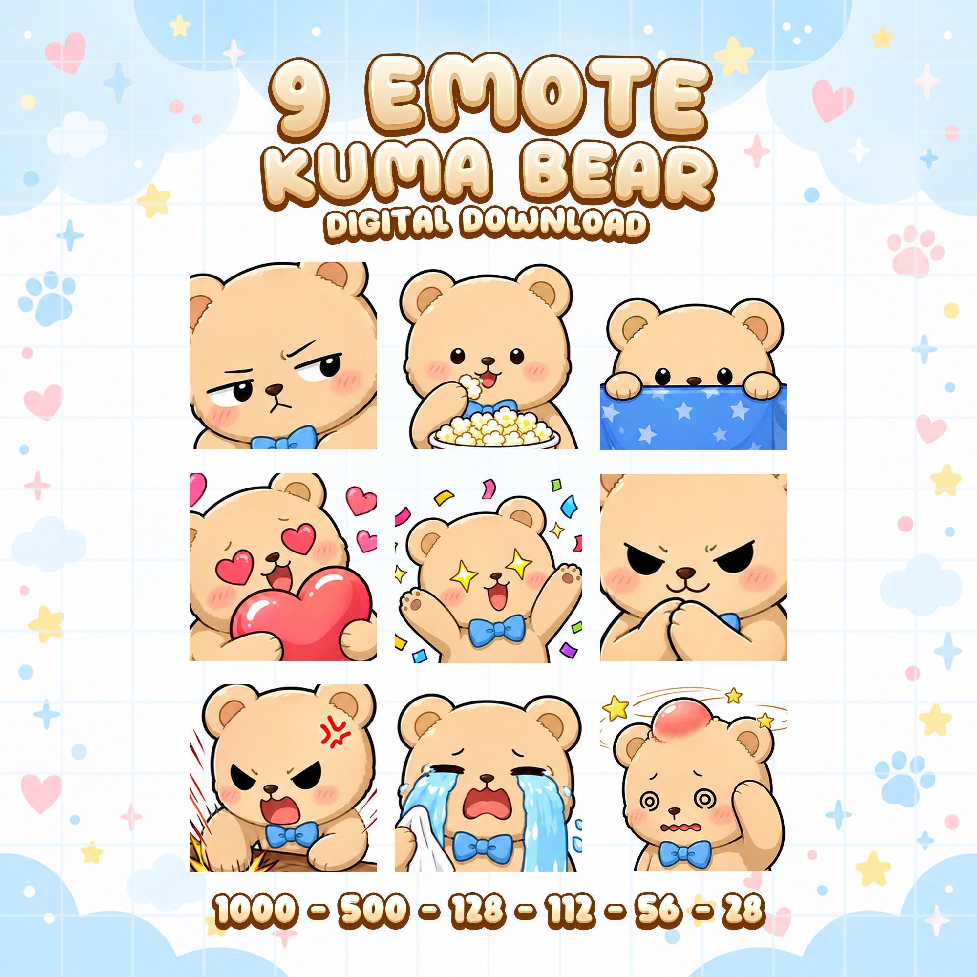 Kuma Kuma Bear - Etsy