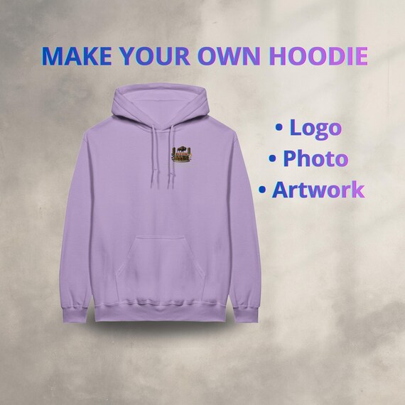 Custom Logo Hoodie: Cozy Heavy Blend Sweatshirt