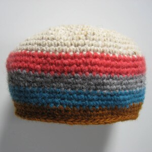 striped lopi wool hat small