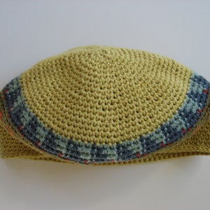 cotton beret cap slouchy hat