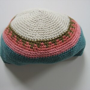 cotton slouchy beret medium