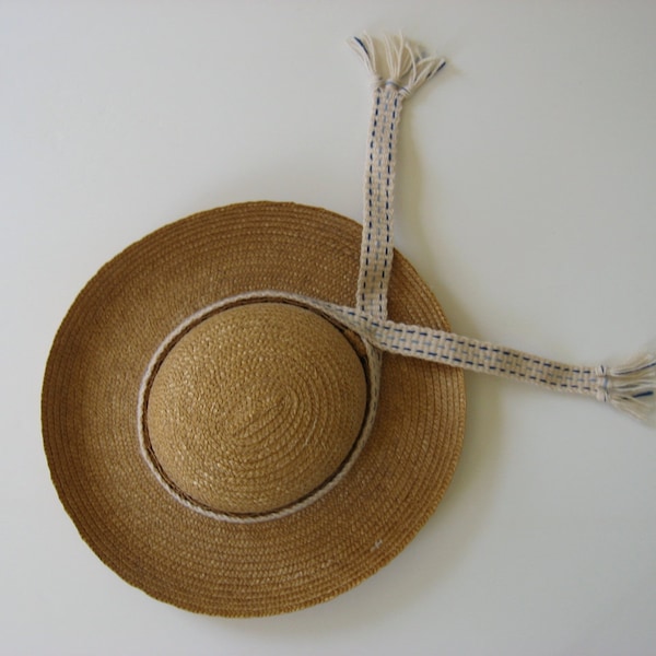 hand woven hatband or child's belt