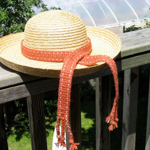 hand woven child&#39;s belt or hat band