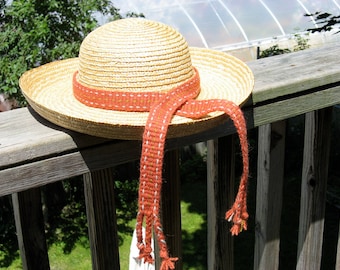 hand woven child's belt or hat band