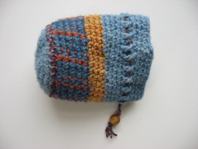 wool drawstring pouch