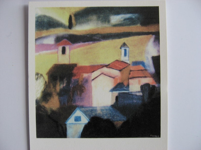 small print postcard Chianti, Italy image 2