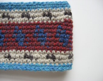 wool ski headband