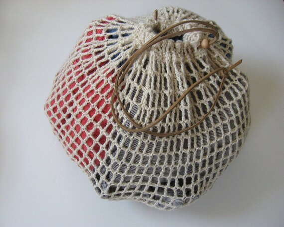 Large Net Bag for Camping Travel Beach 