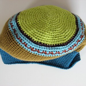 cotton slouchy hat medium