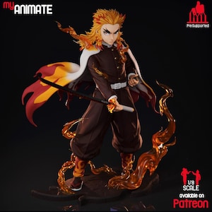 Rengoku Kyojuro resin figurine - 230 mm - Demon Slayer