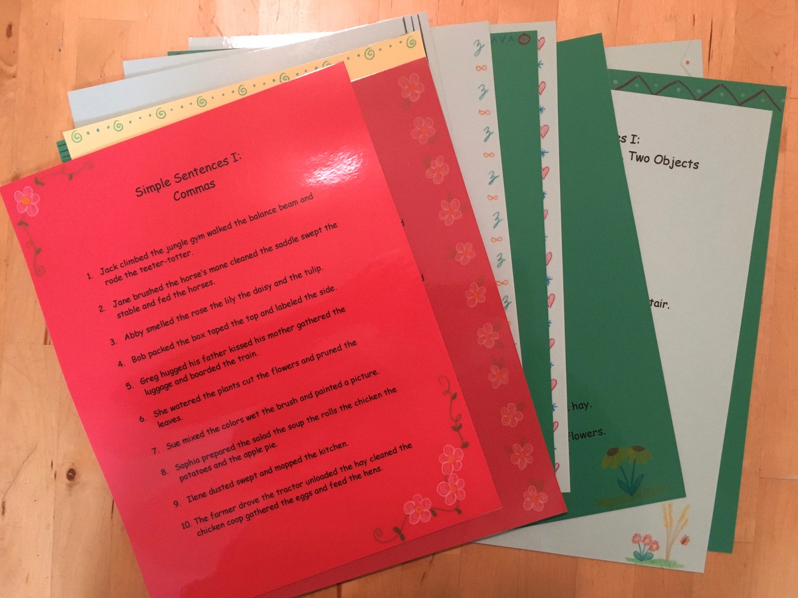 Montessori Word Study Charts, Laminated - Etsy