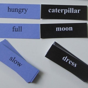 Montessori Logical Adjective Labels
