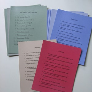 Analysekaarten voor lezen door Montessori, fase I en II: bestandsdownloads, lettertype Comic Sans