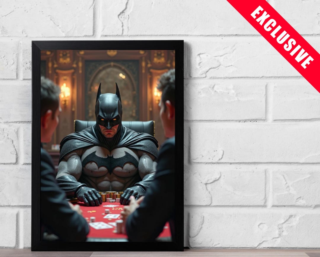 Batman Frame - Limited Edition - Unique Artisan Creation in the World ...