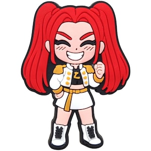 Kpop Style Chibi Shoe Charms Set, Cute Cartoon Idol Clog Charms, Colorful Kawaii Sandal Accessories, Fun Charms Gift Bild 7