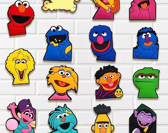 Cartoon Character Shoe Charms for Clog Shoes Sandals | Fun Colorful Accessories for Kids & Adults | Gift Decorations Pack