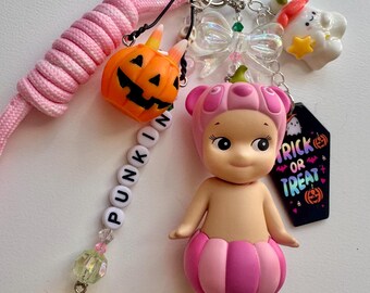 Pink Punkin - Sonny Angel Keychain