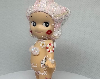 Baby Pink & White Pearl Starfish - Sonny Angel Custom