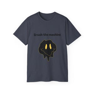 Unisex Graphic Tee - &quot;Break the Machine&quot; Casual Shirt, Cute Gift for Tech Lovers, Retro Vibe Tee, Perfect for Everyday Wear, Unique [...]