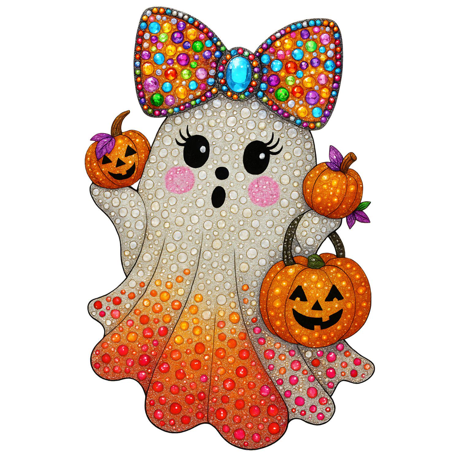 Rhinestone Boo Glitter Ghost Coffee Mug PNG: Rhinestone Bougie Boo Design (digital ...
