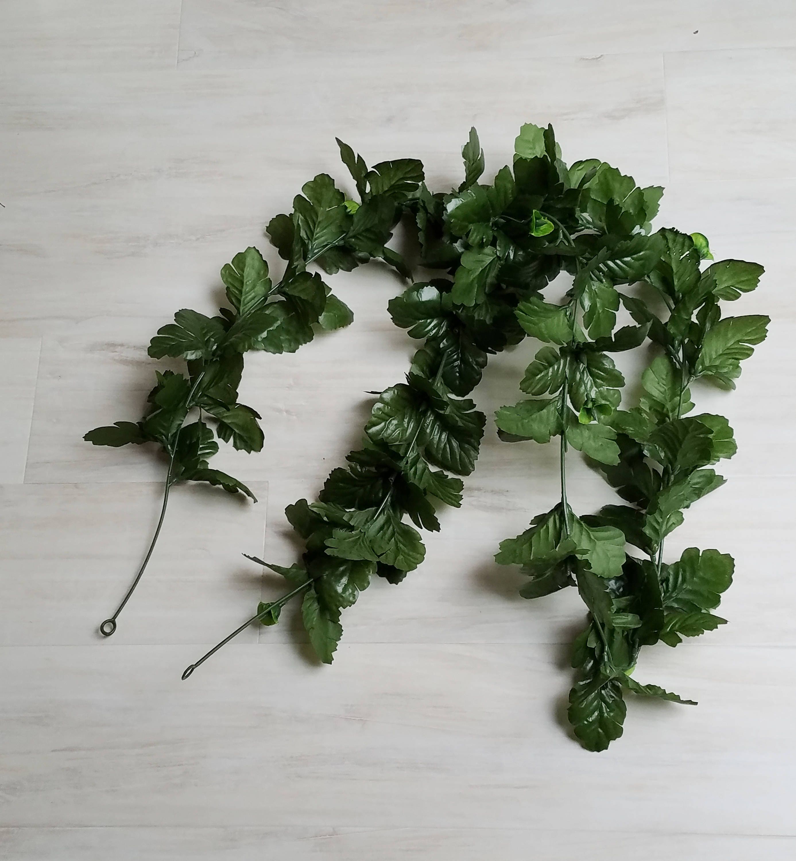 Bridal craft Supplies fall Silk Greenery 5' long Garland Etsy