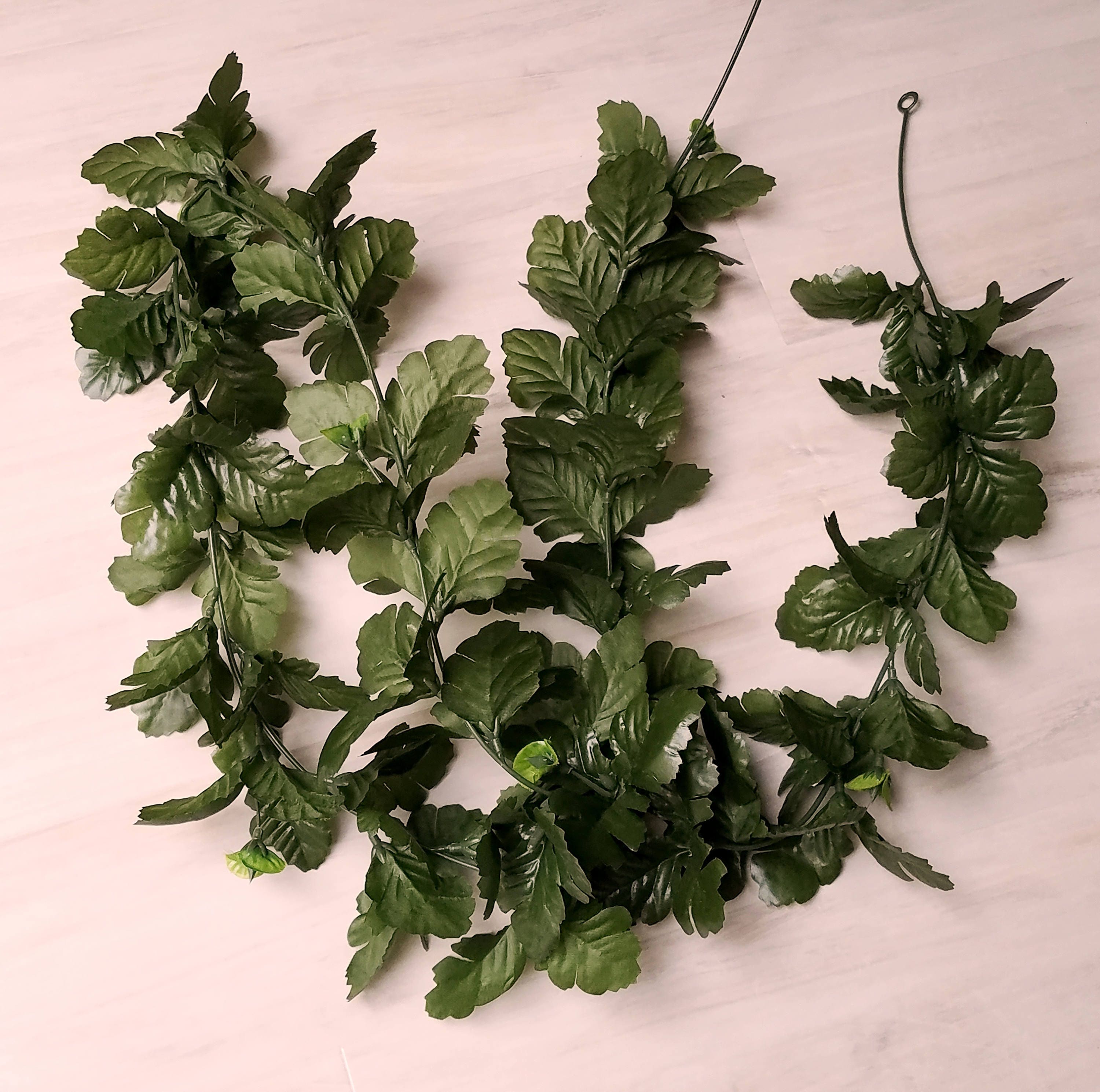 Bridal craft Supplies fall Silk Greenery 5' long Garland Etsy