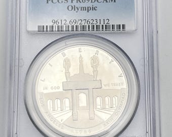 1984-s pcgs pr69dcam olympic
