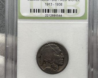 ヴィンテージ 1936-S バッファロー ニッケル 5 セント インディアン