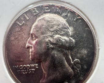 1959年 P&Dミント ワシントン銀貨 25セント硬貨 - プルーフおよび通常