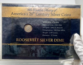 America’s 20th century silver coins Roosevelt Silver Dime
