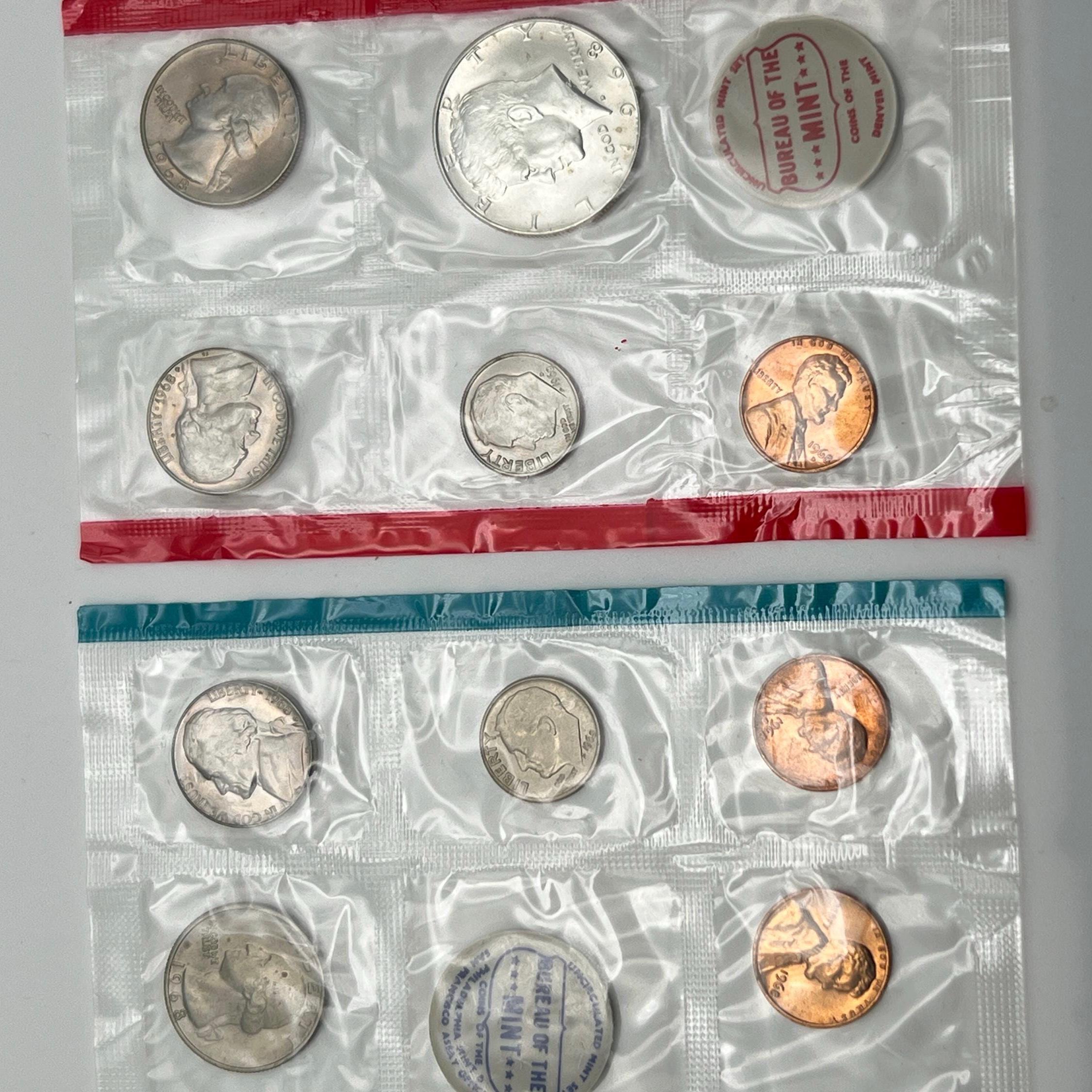 1968 us coin set - Etsy 日本