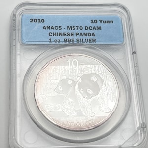 1 oz. silver coin chinese panda - Etsy 日本