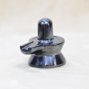 Natural Shiv Ling | Hematite Gemstone | Natural Semi-Precious Stone for Protection, Focus & Spiritual Energy