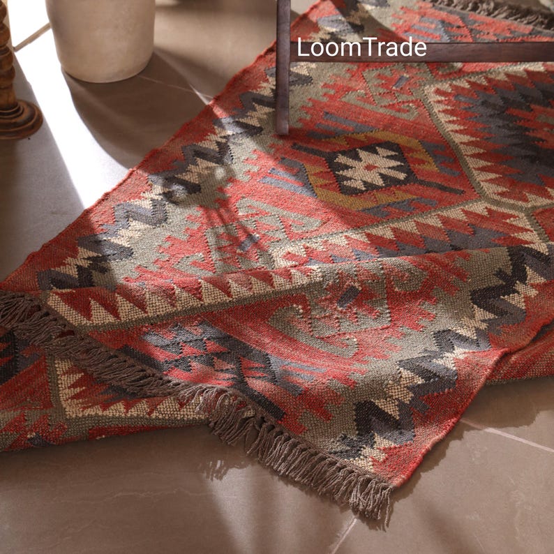 Handwoven Wool Jute Kilim Rug, Wool Jute Rug, Kilim Jute Rug, Flatweave Rug, Bohemian Rug, Indian Dhurrie Rug, Navajo Kilim Rug, Custom Rug
navajo kilim rug, traditonal kilim rug, wool jute rug, handwoven kilim rug, indoor outdoor rug, rugs for livingroom, handmade kilim rug, home and living, housewarming gifts, moroccan rug, oushak kilim rug, turkish kilim rug, vintage kilim rug