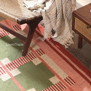 Handwoven Wool Jute Kilim Runner Rug: Bohemian Home Decor, Custom Size Available Geometric Indian
lobby kilim runner, wool jute stair rug, wool jute runner, jute rug, navajo rug, wool jute rug, accent runner rug, aztec rug, area rug, boho rug, kilim rug, outdoor rug, patio rug