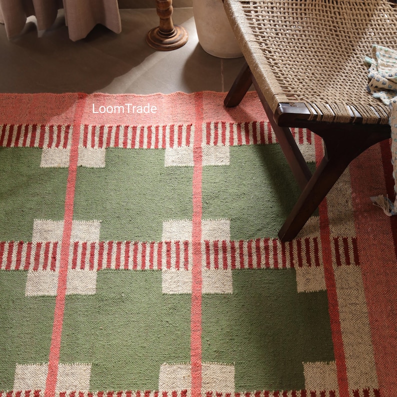Wool Jute Rug, Handmade Kilim Rug, DhurrieRug, Motifs, Oriental, Traditional Indian, Geometric, CustomRug,wool jute kilim rug, wool jute runner, dhurrie rug, jute rug, 8x8 kilim rug, bohemian rug, handmade wool rug, kilim rug, runner rug, square kilim rug, turkish kilim rug, turkish rug, vintage kilim rug