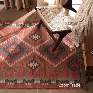 Wool and Jute Rug Handmade, Kilim Dhurrie Rug, Traditional Indian/WOOL JUTE RUGS
Wool and Jute Rug Handmade, Kilim Dhurrie Rug, Traditional Indian/WOOL JUTE RUGS
jute rug 9x12, navajo kilim rug, wool jute rug, modern kilim rug, traditional rug, bohemian kilim rug, chunky wool jute rug, gift for her, housewarming gifts, tribal kilim rug, turkish kilim rug, vintage kilim rug, wool kilim rug