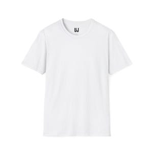Camiseta blanca lisa / Camiseta básica, Camiseta de muestra, Ropa básica