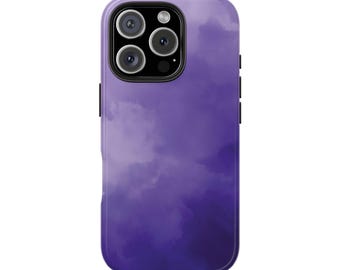 Amethyst Farbverlauf Handyhülle für iPhone und Samsung Schutzhülle
